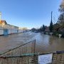 Le parking est devenu une rivière !